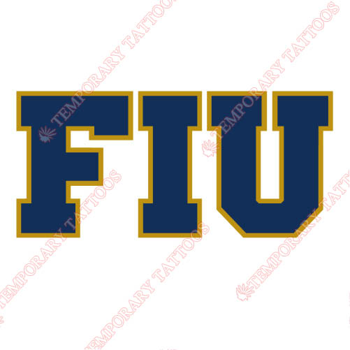 FIU Panthers Customize Temporary Tattoos Stickers NO.4368